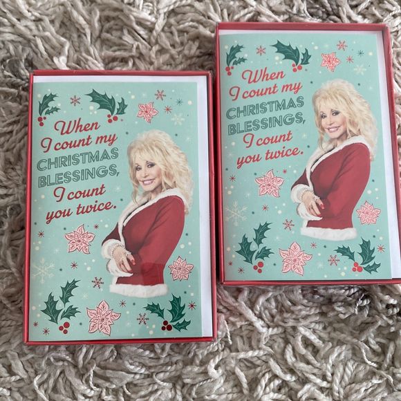 American Greetings Holiday Dolly Parton Holiday Christmas Cards
